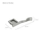 SmallRig Thumb Grip for Sony Alpha 7C II / Alpha 7CR / Alpha 7C (Sliver) 4818