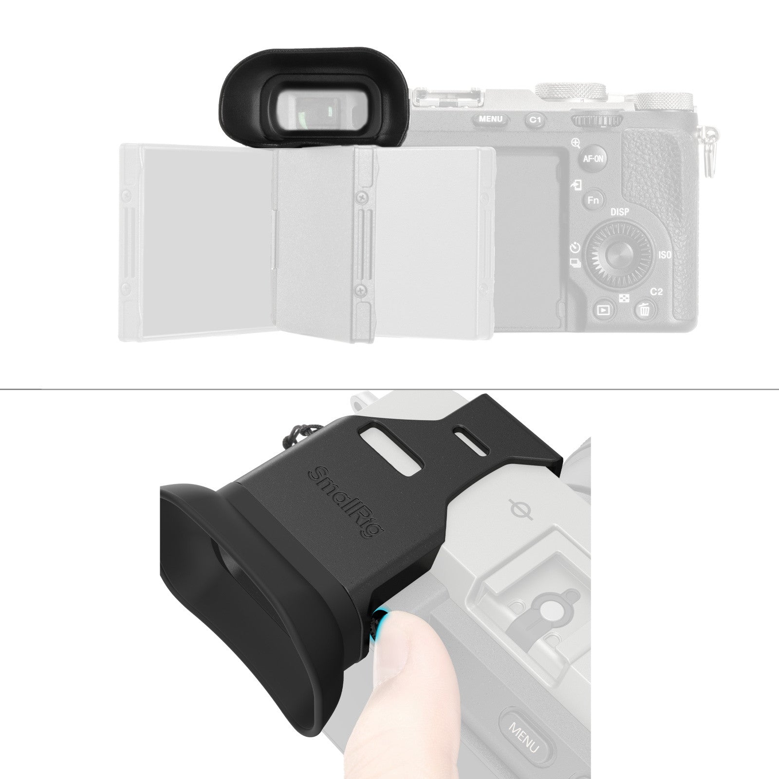 SmallRig Camera Viewfinder Eyecup for Sony Alpha 7C II / Alpha 7CR 4819