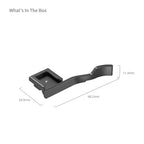 SmallRig Thumb Grip for Sony Alpha 7C II / Alpha 7CR / Alpha 7C (Black) 4820