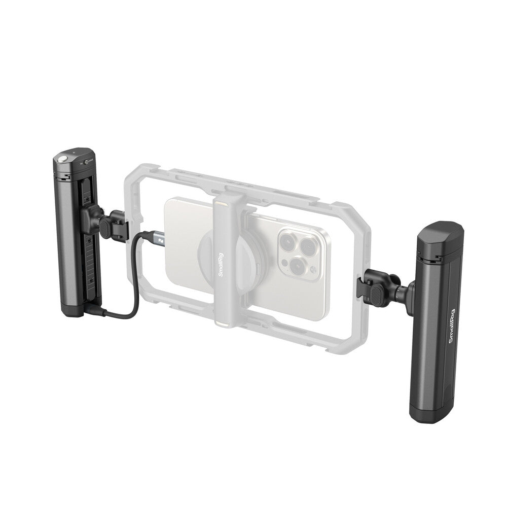 SmallRig Rotatable Bilateral QR Side Handle with Wireless Control and M.2 SSD Enclosure