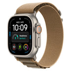 Apple Watch Ultra 4 49mm Natural Titanium GPS + Cellular Desert Alpine Loop (M)