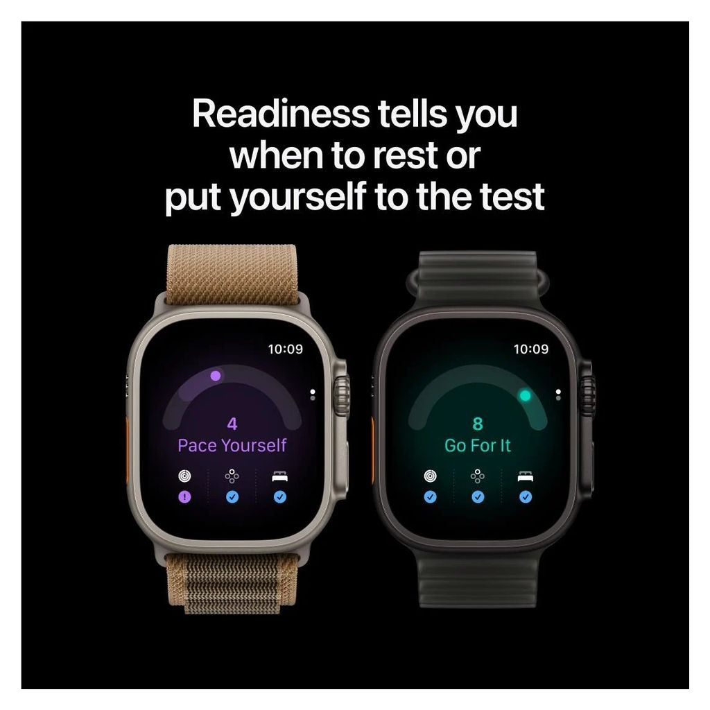 Apple Watch Ultra 4 49mm Natural Titanium GPS + Cellular Desert Alpine Loop (M)