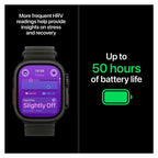 Apple Watch Ultra 4 49mm Natural Titanium GPS + Cellular Desert Alpine Loop (L)