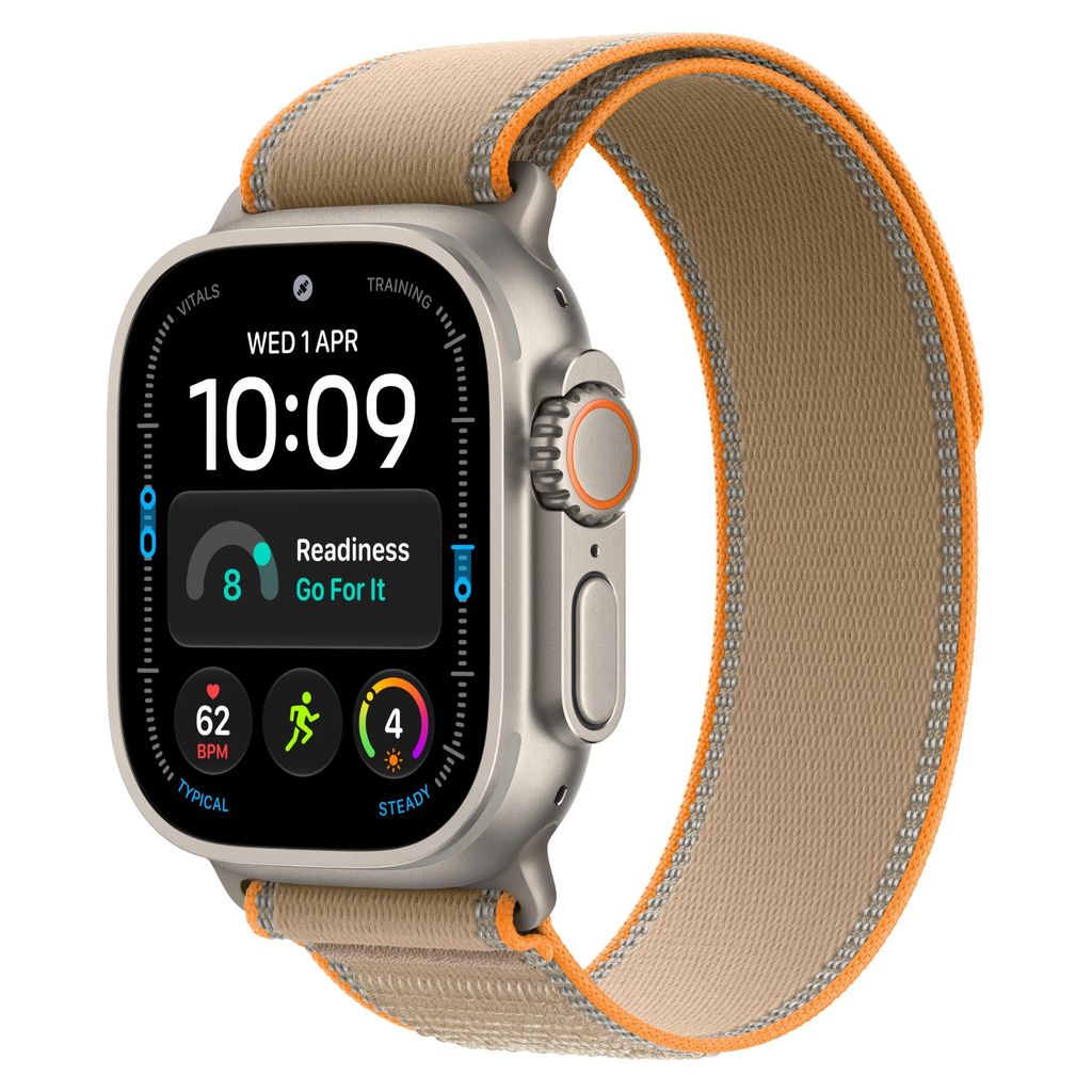 Apple Watch Ultra 4 49mm Natural Titanium GPS + Cellular Sand Trail Loop (S/M)