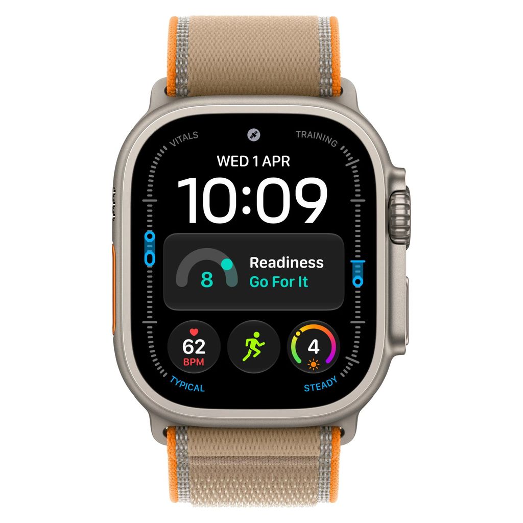 Apple Watch Ultra 4 49mm Natural Titanium GPS + Cellular Sand Trail Loop (S/M)