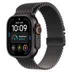 Apple Watch Ultra 4 49mm Black Titanium Case GPS + Cellular Milanese Loop (L)