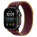 Apple Watch Ultra 4 49mm Black Titanium GPS + Cellular Burgundy Trail Loop (S/M)
