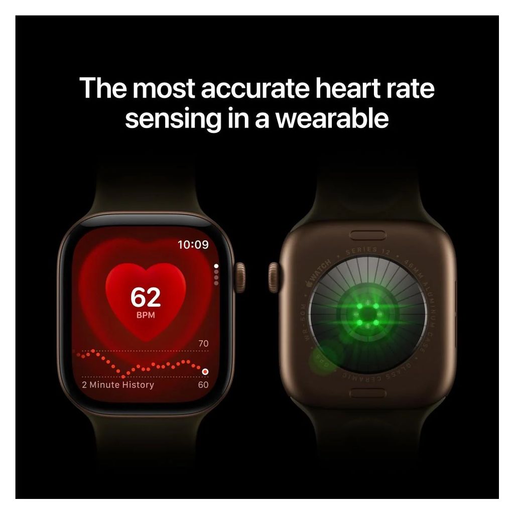 Apple Watch Series 12 46mm Space Grey Aluminium GPS Navy Blue Sport Band (S/M)