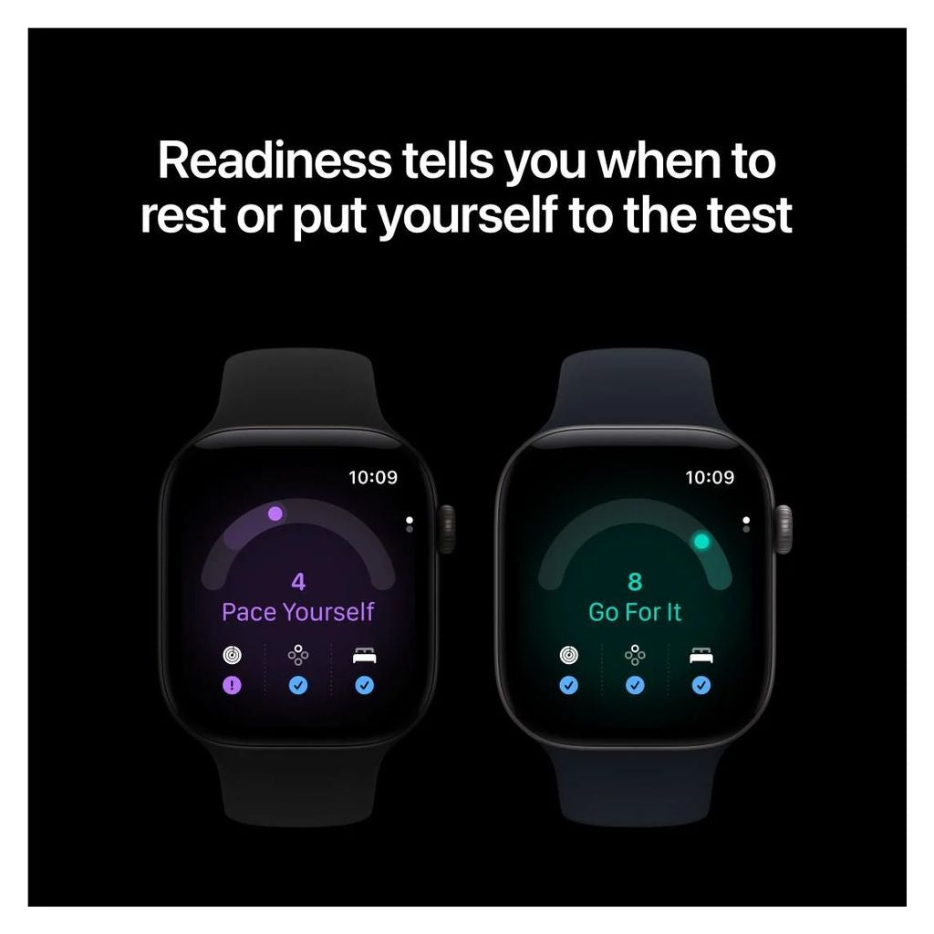 Apple Watch Series 12 46mm Space Grey Aluminium GPS Navy Blue Sport Band (S/M)