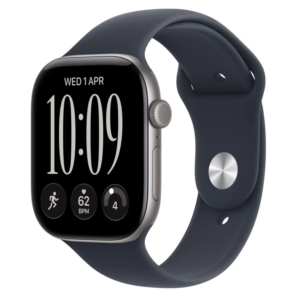 Apple Watch Series 12 46mm Space Grey Aluminium GPS + Cellular Sport Band (M/L)