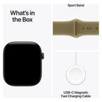 Apple Watch Series 12 46mm Dark Bronze Aluminium GPS + Cellular Sport Band (M/L)