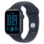 Apple Watch SE 3 44mm Midnight Aluminium Case GPS Navy Blue Sport Band (M/L)