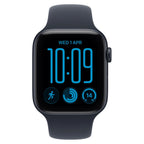 Apple Watch SE 3 44mm Midnight Aluminium Case GPS Navy Blue Sport Band (M/L)