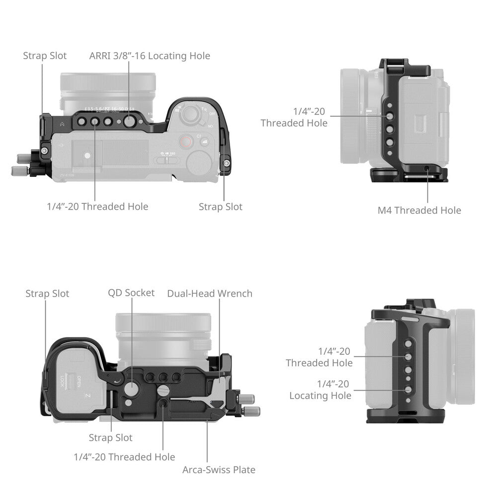 SmallRig Cage Kit for Sony ZV-E10 II 4867