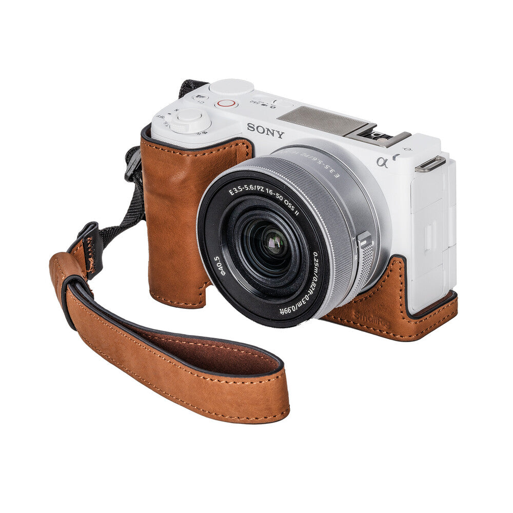 SmallRig Leather Case Kit for Sony ZV-E10 II (Brown) 4889 