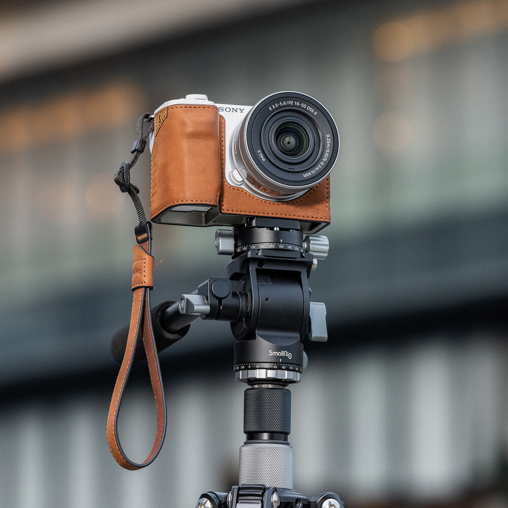SmallRig Leather Case Kit for Sony ZV-E10 II (Brown) 4889 