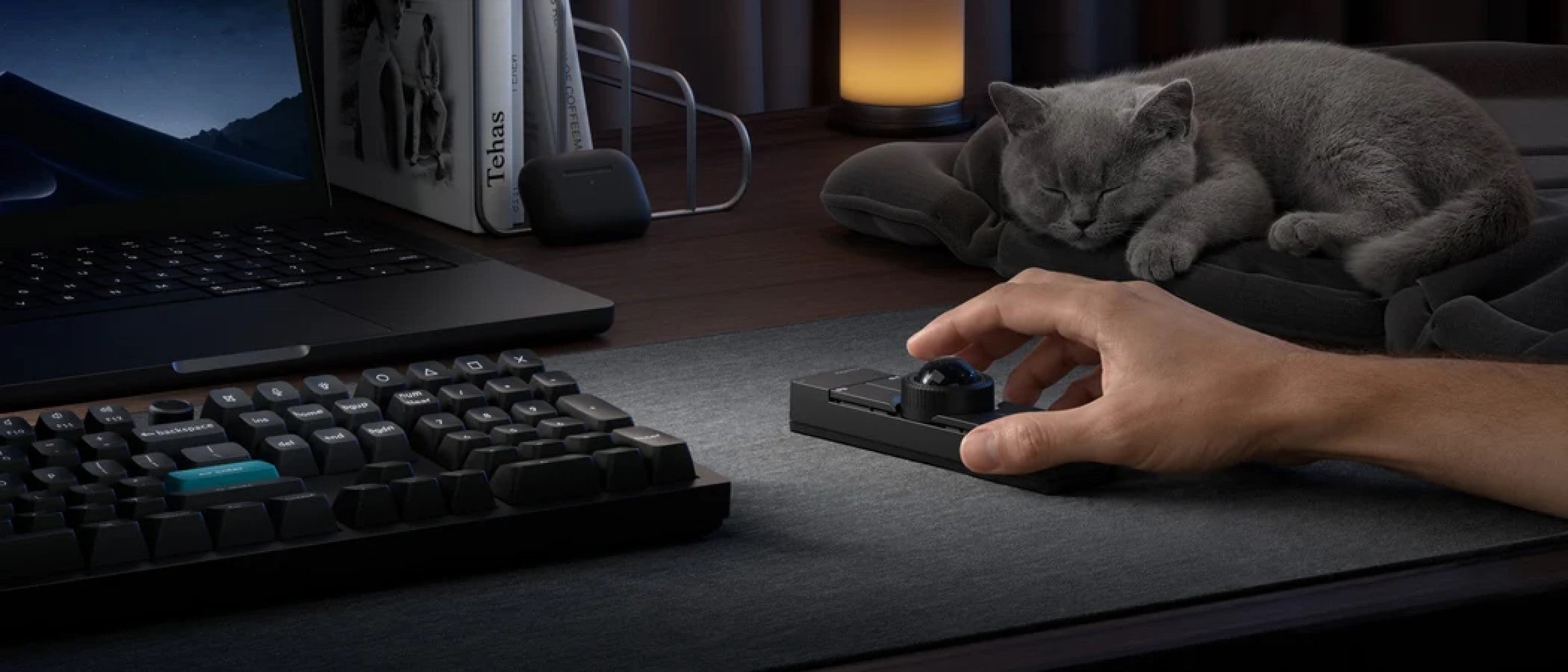 Keychron Nape Pro Wireless Trackball Mouse (Black)