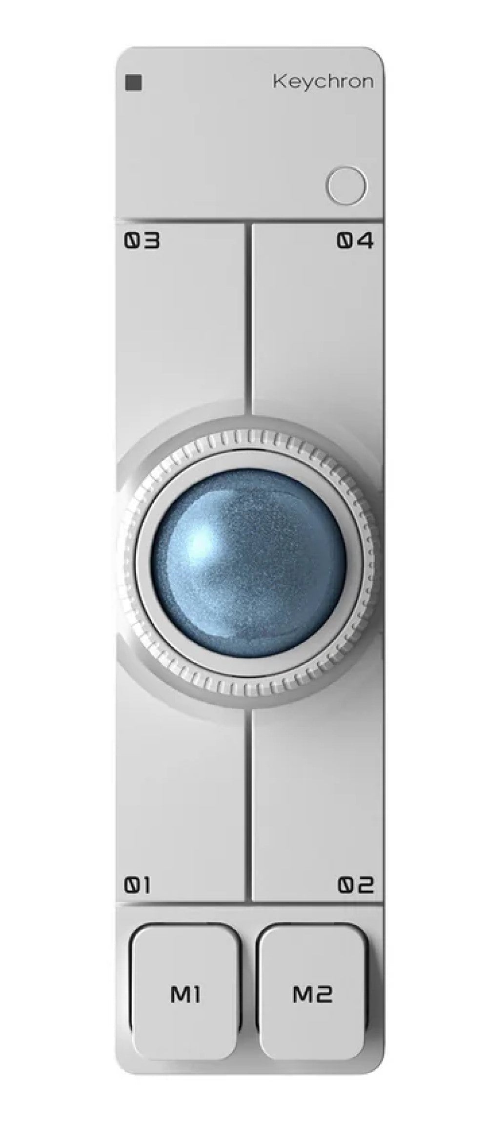 Keychron Nape Pro Wireless Trackball Mouse (White)