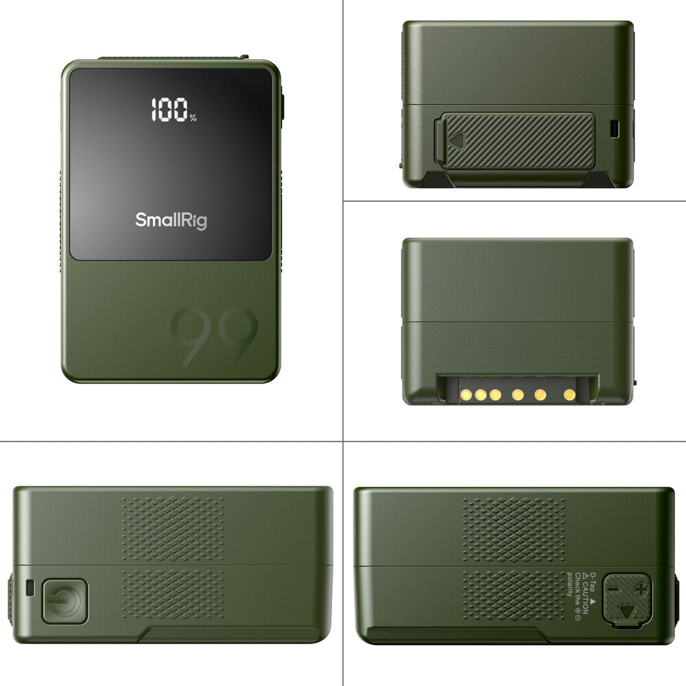 SmallRig VB99 mini V Mount Battery (Green) 4930