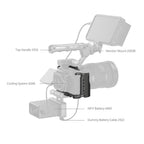 SmallRig HawkLock Quick Release Cage Kit for Sony ZV-E10 II 4949 