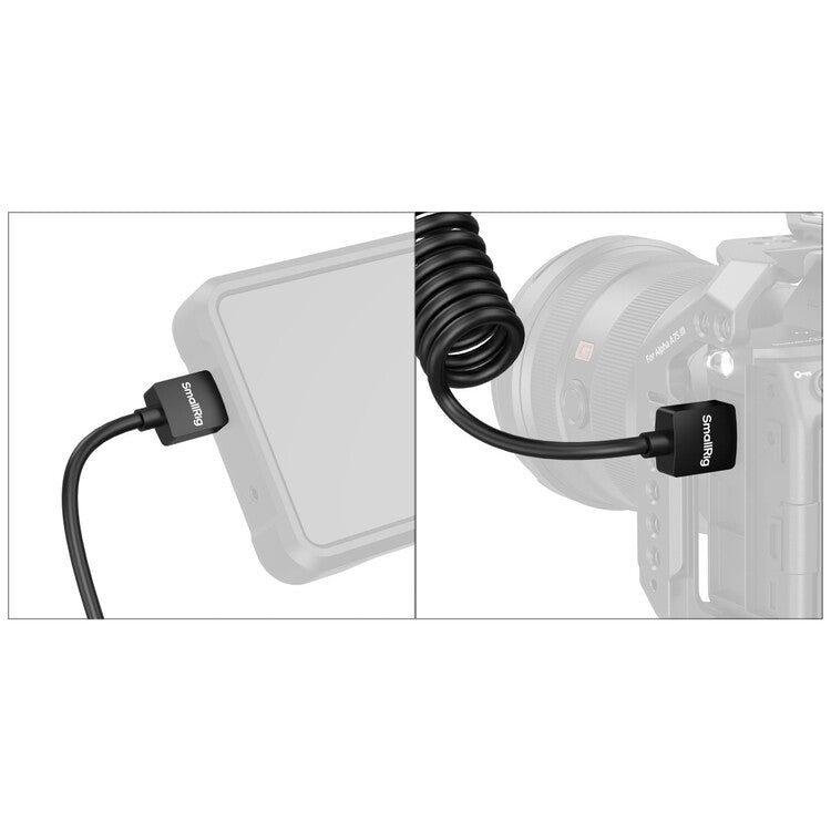 SmallRig Coiled HDMI Data Cable (A to A) 4963