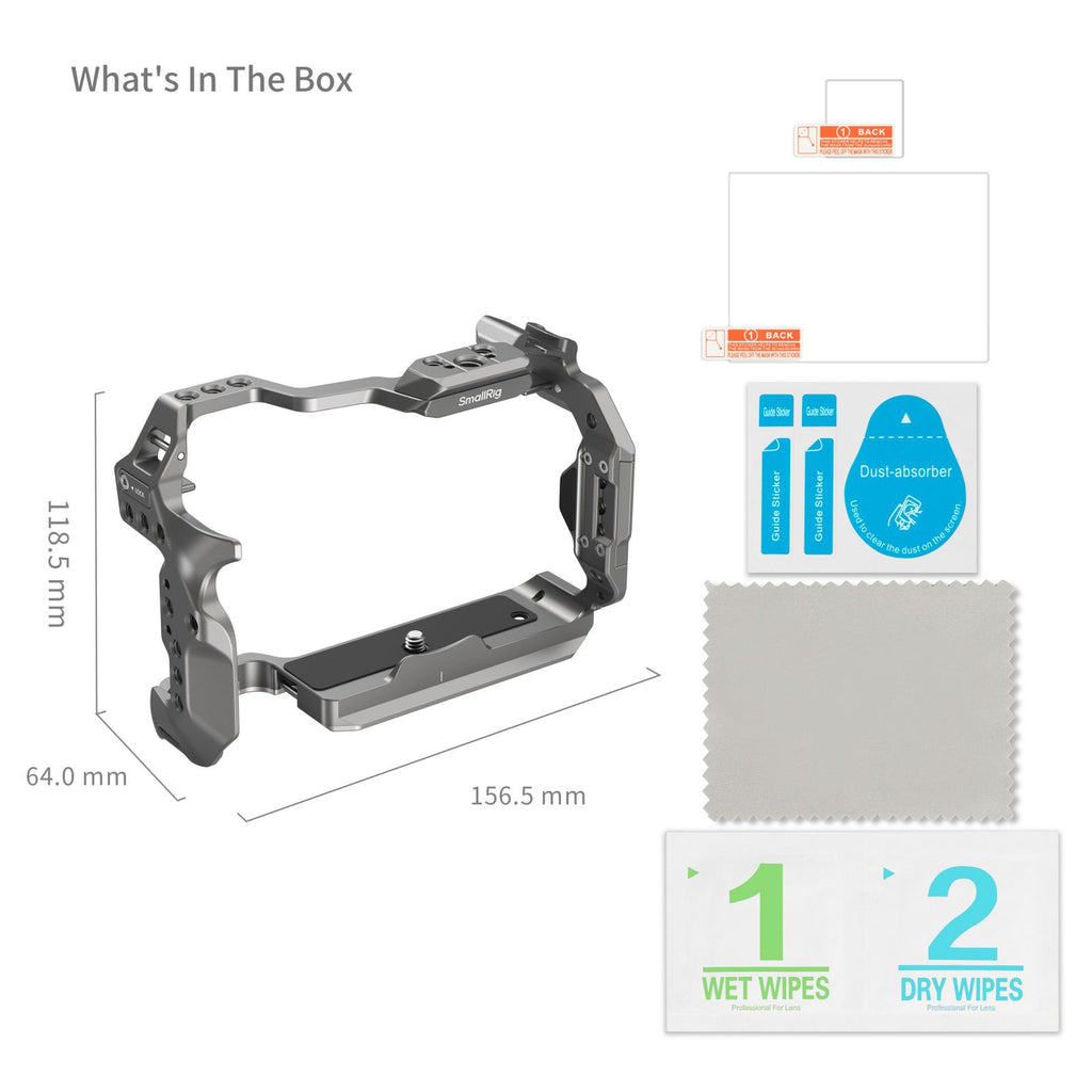 SmallRig HawkLock Quick Release Cage for Canon R5 Mark II 