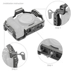 SmallRig HawkLock Quick Release Cage for Canon R5 Mark II 