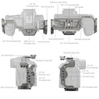 SmallRig HawkLock Quick Release Cage for Canon R5 Mark II 