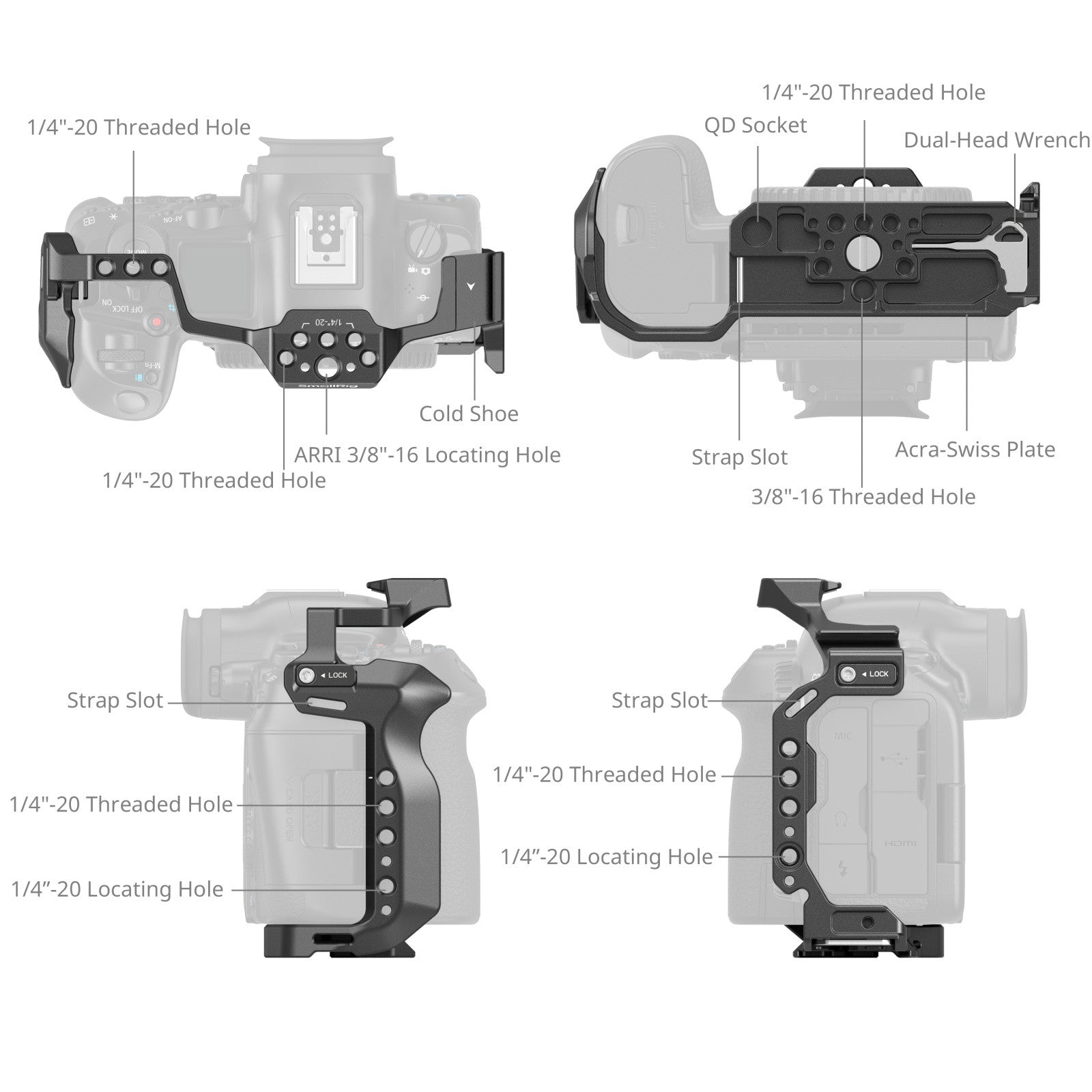 SmallRig Cage for Canon R5