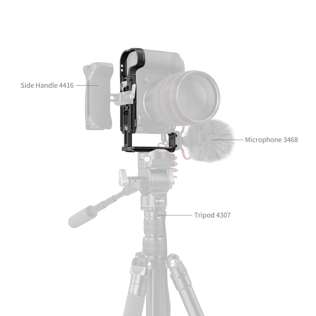 SmallRig L-Shape Mount Plate for Canon R5 Mark II