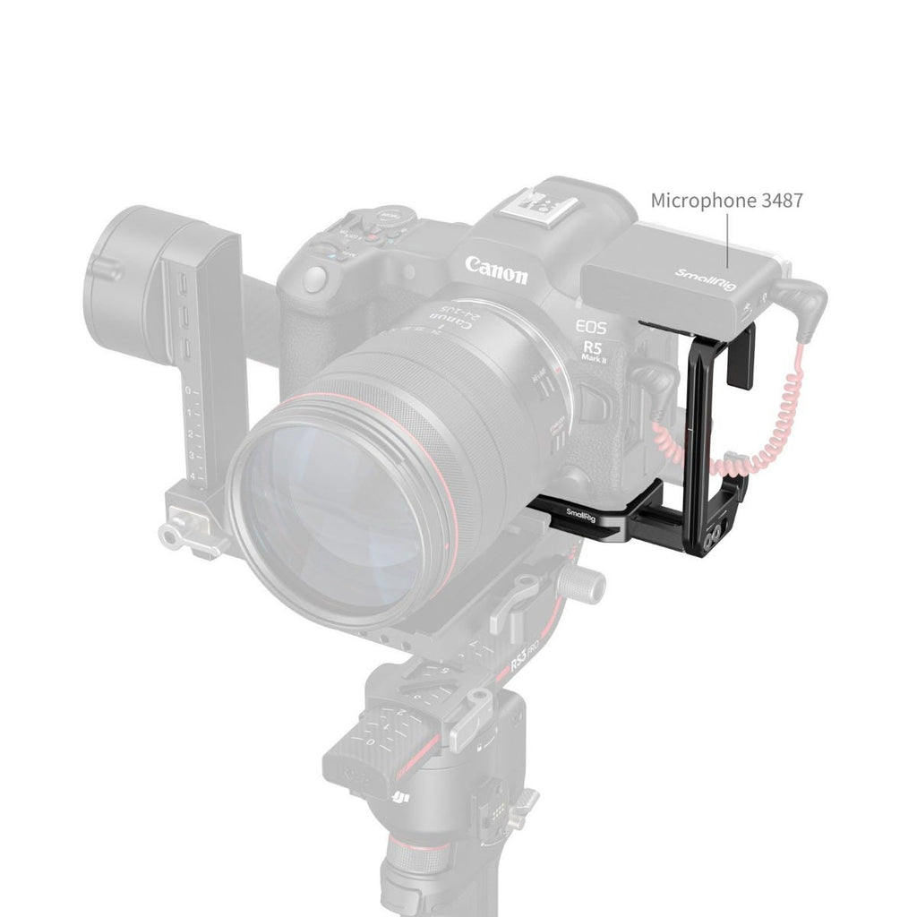 SmallRig L-Shaped Mount Plate for Canon EOS R5 Mark II 4983B