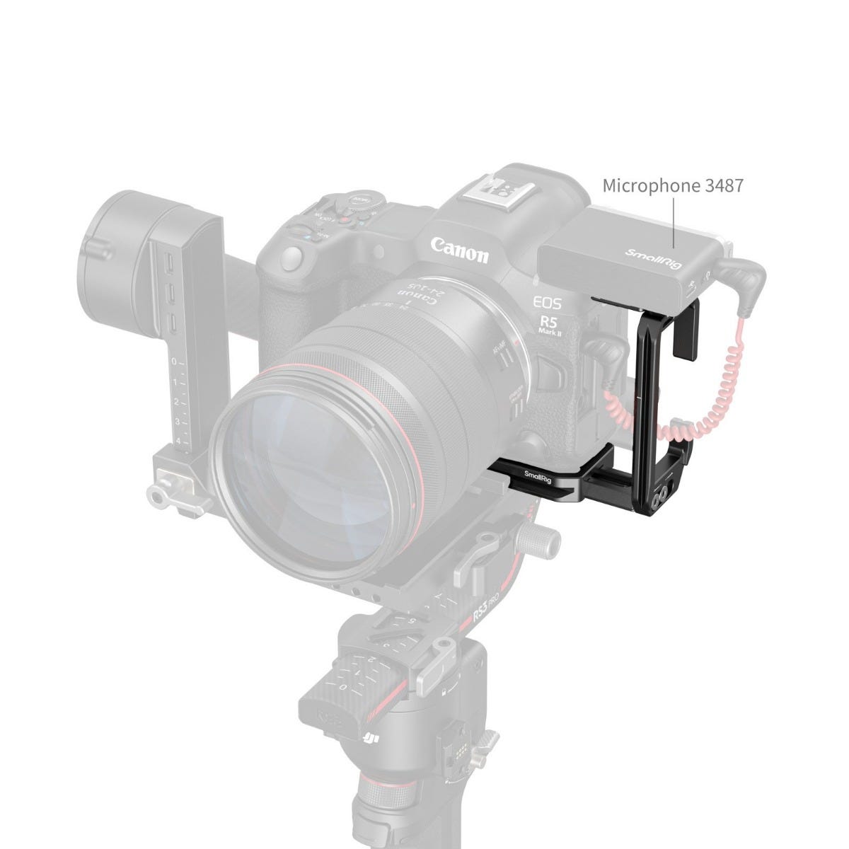 SmallRig L-Shaped Mount Plate for Canon EOS R5 Mark II 4983B