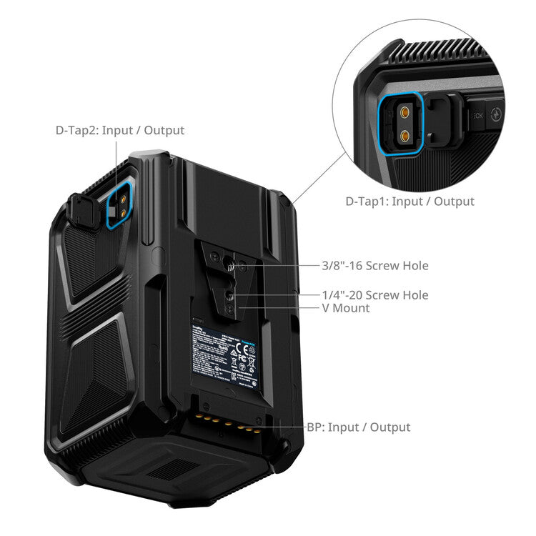 SmallRig X-Touch Smart Triple-Proof V-Mount Battery X221 4985