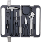 HOTO Classical Hand Tools Set (Screwdriver, Wrench, Hammer, Tape, Plier)
