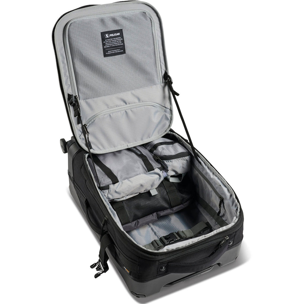 Pelican 22" Aegis Carry-On 4 Wheel Rolling Hybrid Duffel (Black)