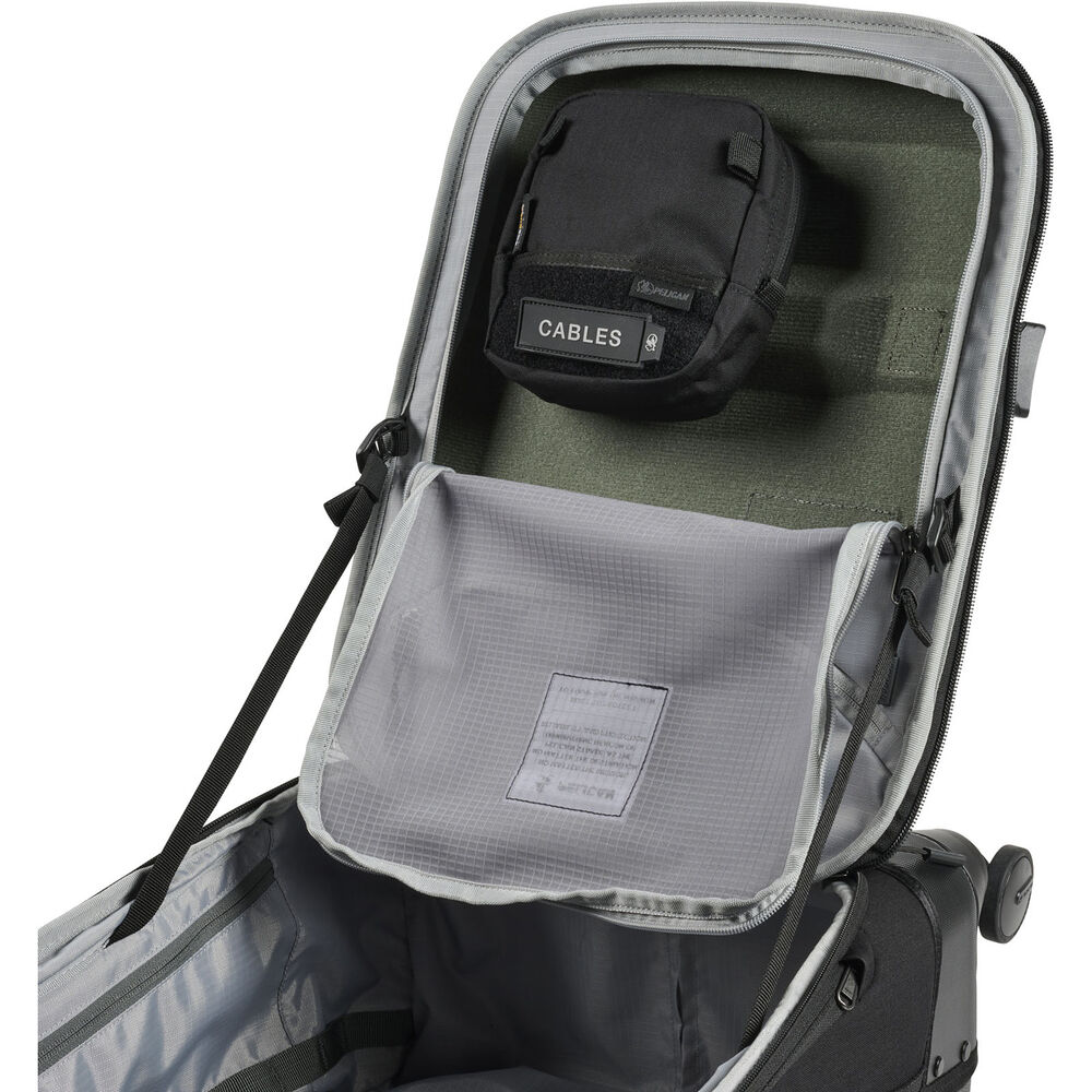 Pelican 22" Aegis Carry-On 4 Wheel Rolling Hybrid Duffel (Charcoal Sage)