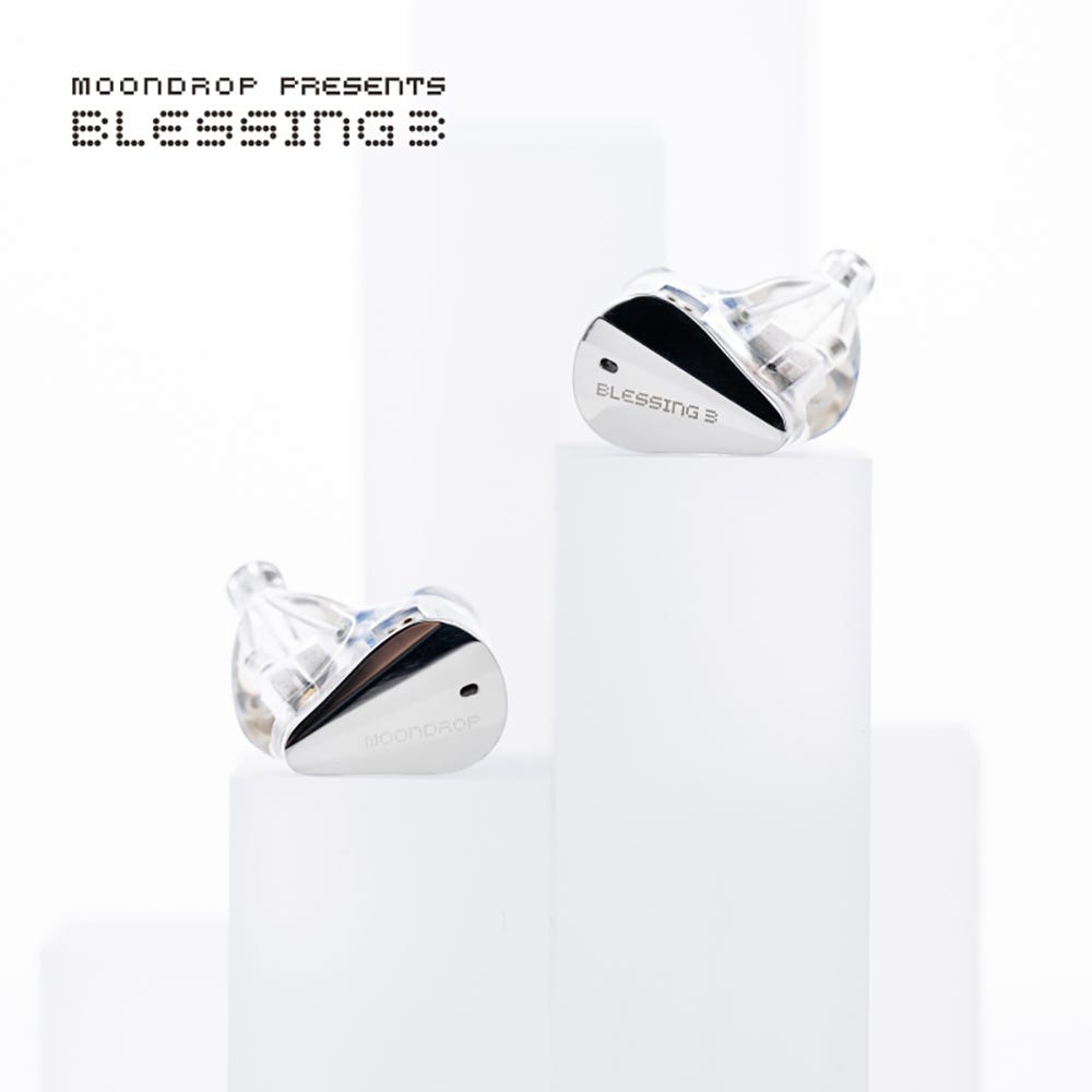 MOONDROP BLESSING 3 2DD + 4BA Hybrid Wired IEM Headphones