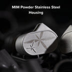 MOONDROP LAN II POP Dynamic Wired IEM In-Ear Monitor Headphones (Silver)