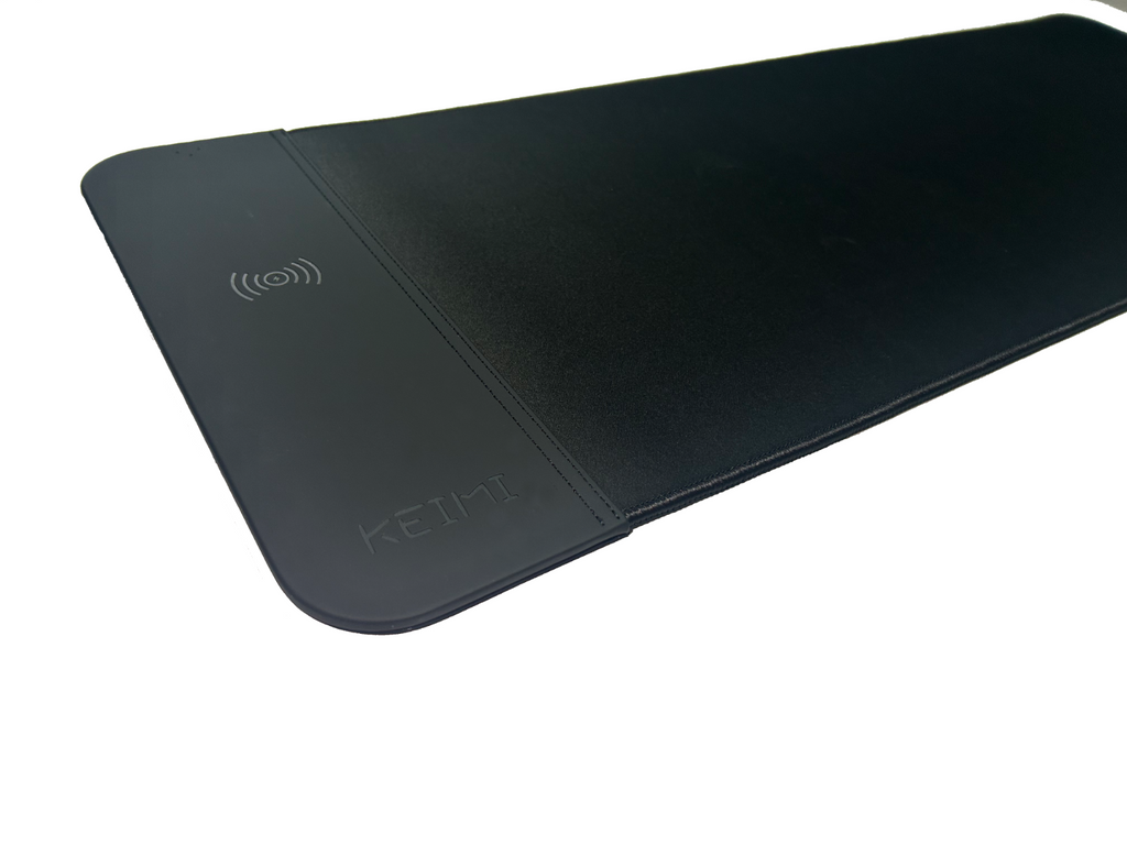 Keimi 15W Wireless Charging Extended Mouse Pad 