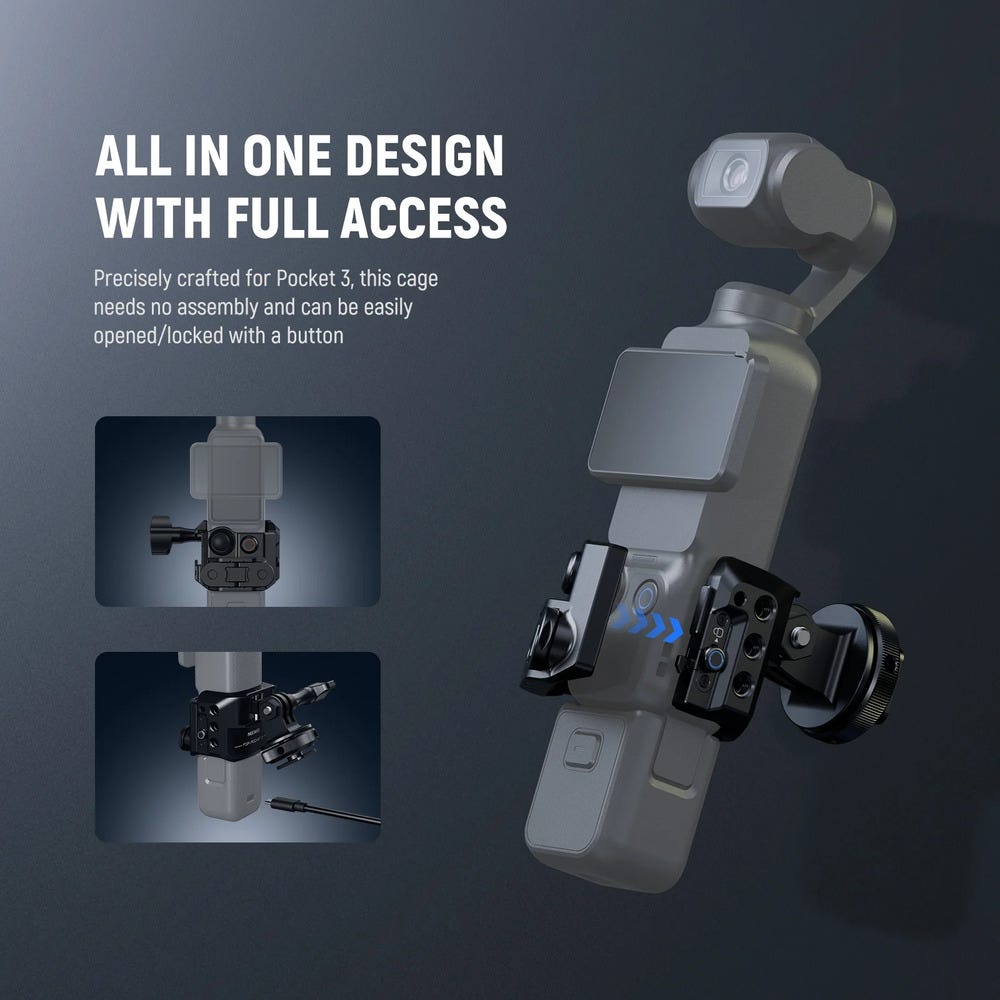 NEEWER AC009 Pro DJI Osmo Pocket 3 Cage