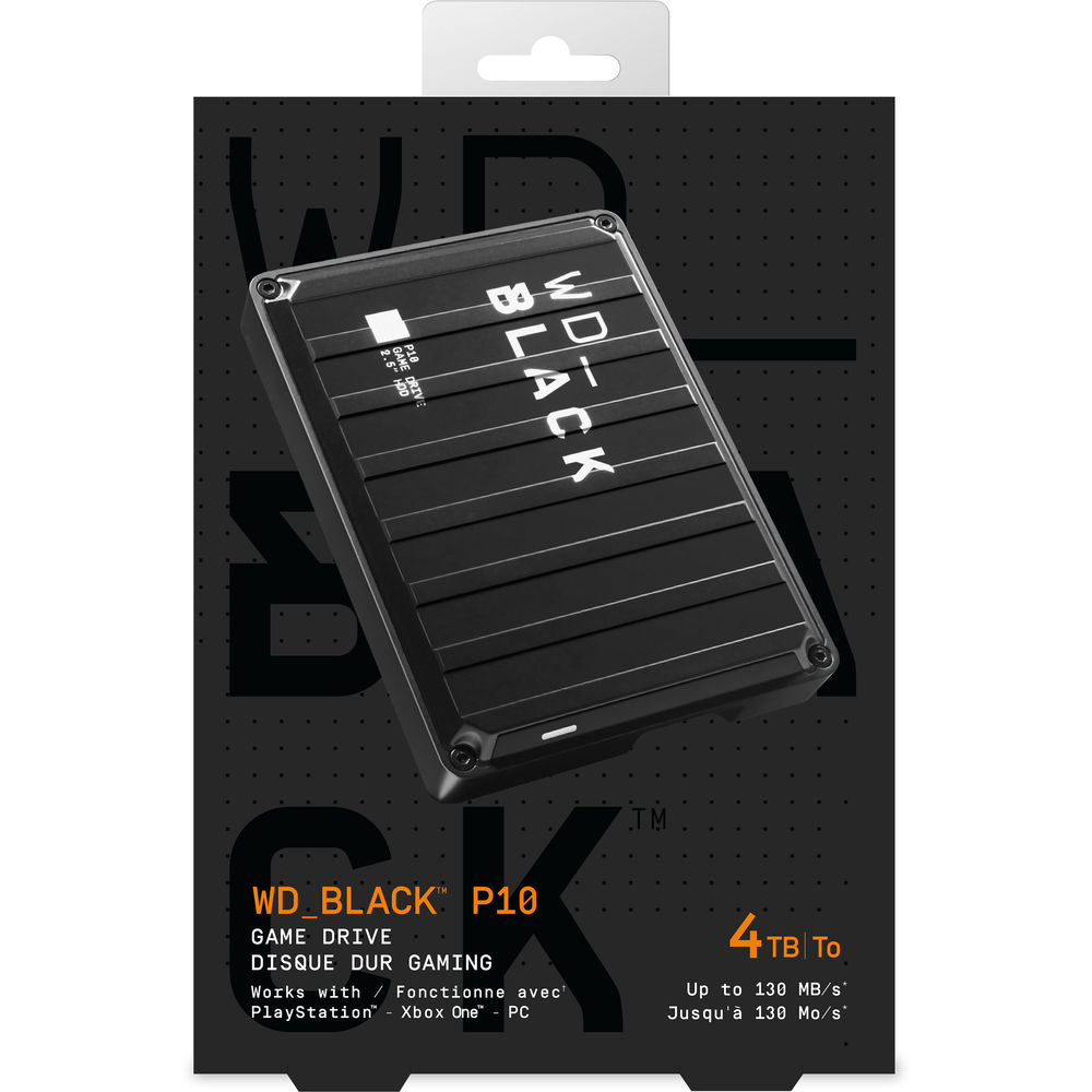 WD 4TB WD_BLACK P10 Game Drive