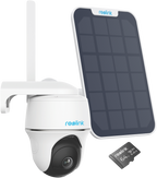 Reolink Go PT Plus 2K 4G LTE Security Camera (Solar Panel, 64GB SD Card)