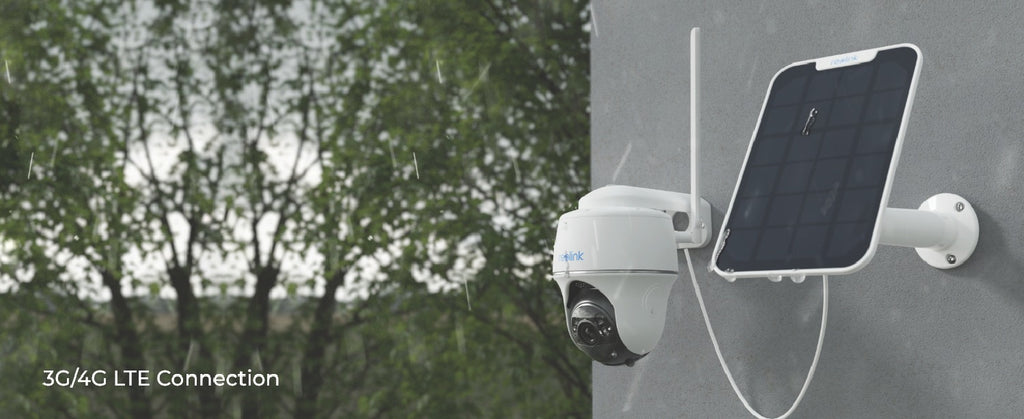 Reolink Go PT Plus 2K 4G LTE Security Camera (Solar Panel