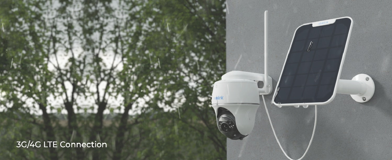 Reolink Go PT Plus 2K 4G LTE Security Camera (Solar Panel