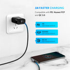 Ugreen 3m 90 Degree Angle USB-C to USB-C 60W Braided Cable