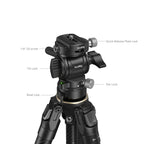 SmallRig Portable Carbon Fiber Travel Tripod Kit 5028