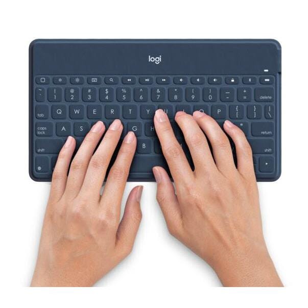 Logitech Keys-to-Go Portable Bluetooth Keyboard - Blue