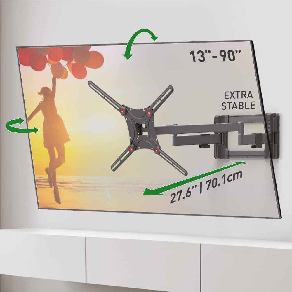  Dual Arm TV Wall Mount