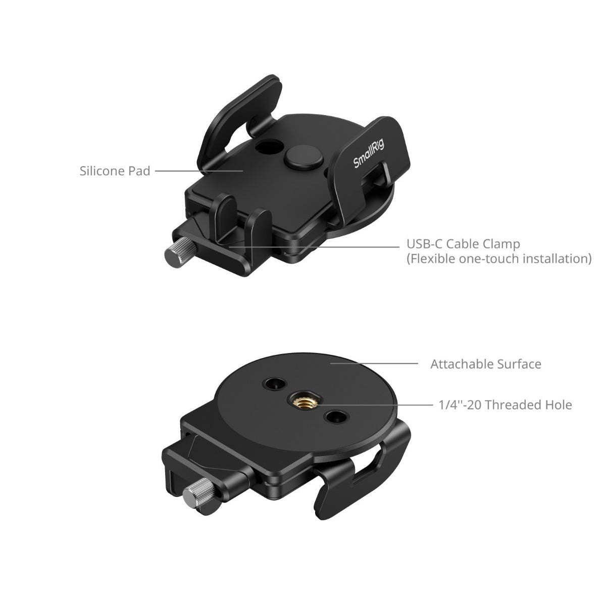 SmallRig Universal Mounting Clamp for External SSD 5196B