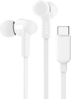 Belkin SoundForm USB-C Wired Earbuds with Adjustable Volume Limiter (White)